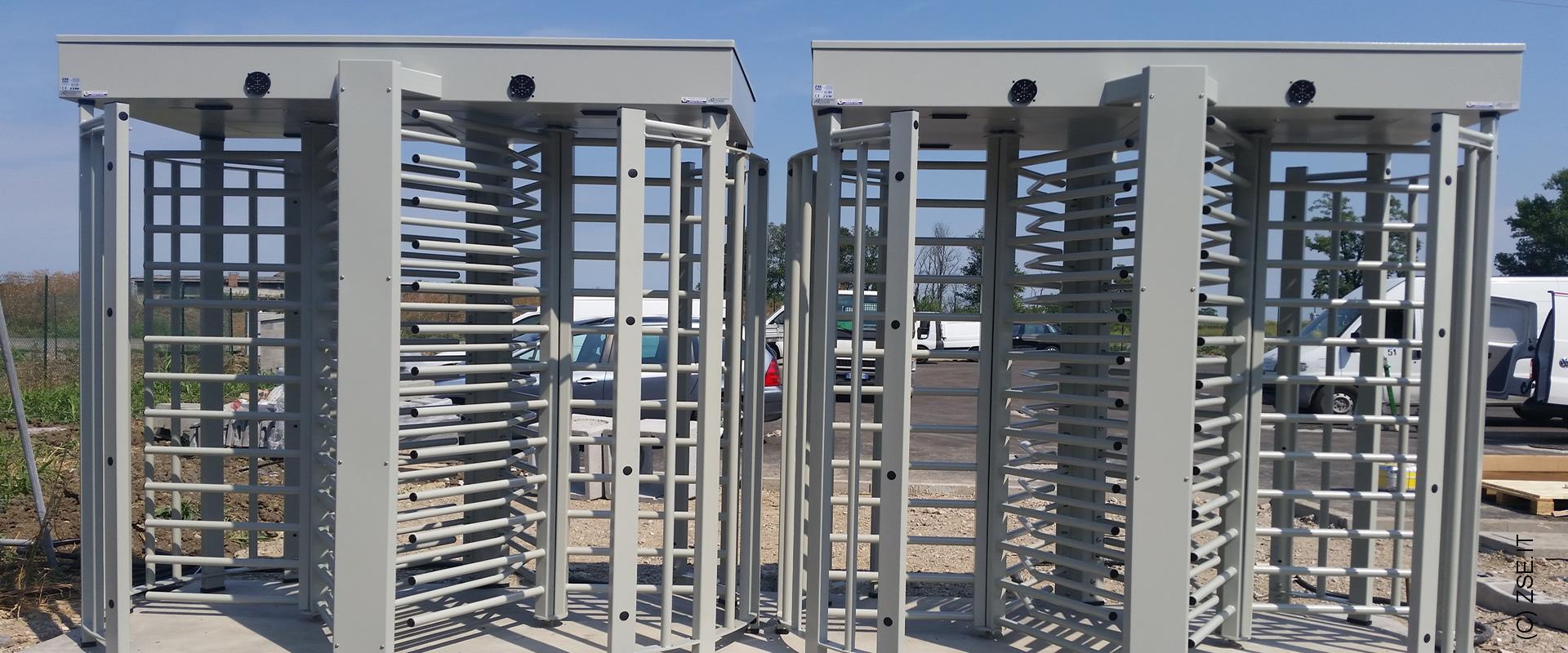 Tornelli Stadio ingresso perimetrale Azienda